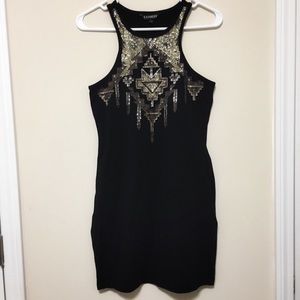 Express black dress